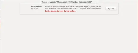 Ubuntu is requesting to install UEFI updates