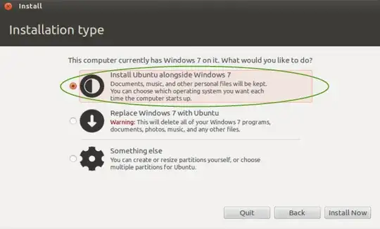 example of 12.04 install type window example of 12.04 install choice