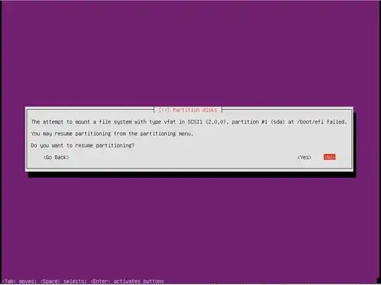 Ubuntu efi error