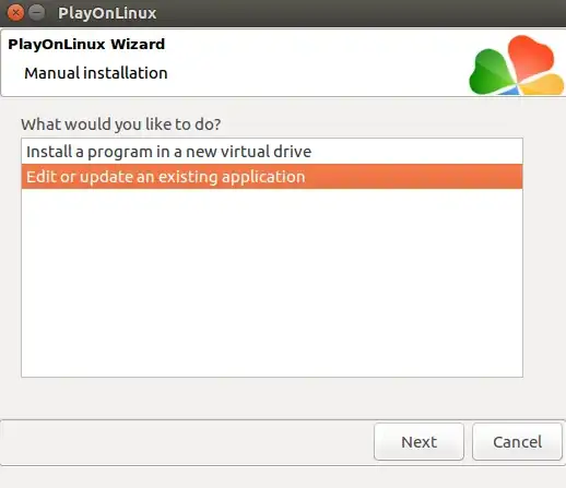 install to existing prefix