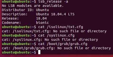 Different setup - live-persistent; missing files??