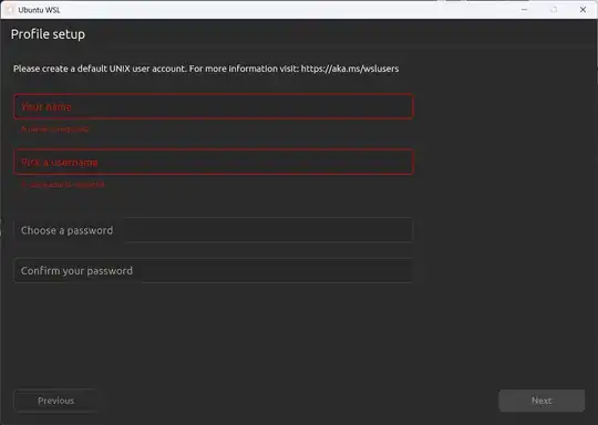 Ubuntu WSL GUI Profile Setup