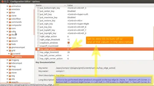 Compiz configuration options