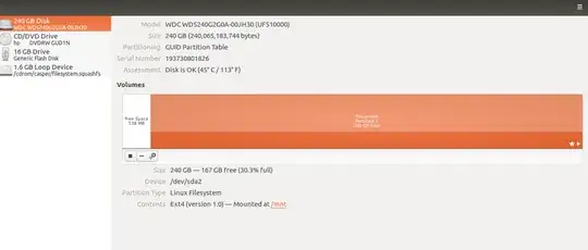 another partition which contains all the files