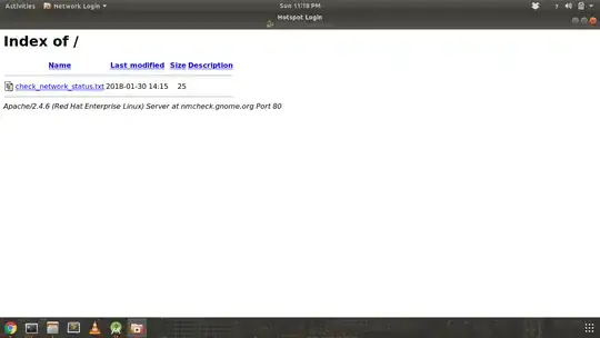 Hotspot login dialog