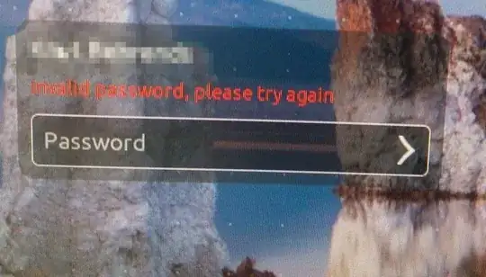 Step 1 - locked screensaver