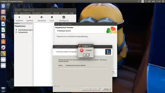 league of legends playonlinux error
