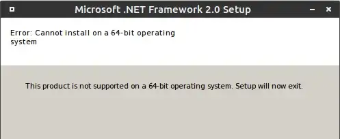 This product is not supported on a 64-bit OS.