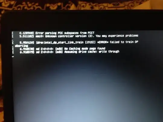 errors when trying to boot Ubuntu from BIOS