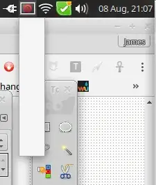 system tray screenshot