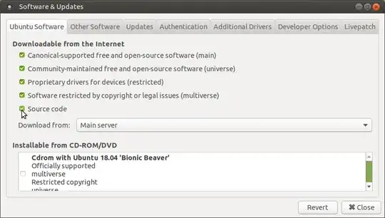 Software & Updates → Ubuntu Software