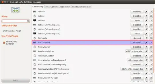 Options for shift switcher