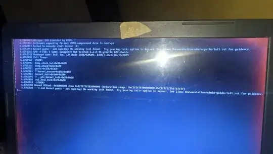 Kernel Panic Boot error
