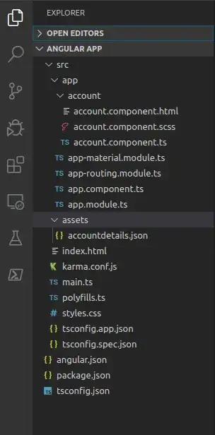 Explorer pane in VS Code