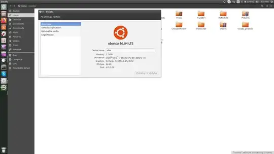 screenshot showing system details