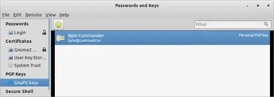 list of pgp keys