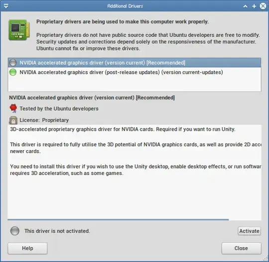 jockey-gtk interface