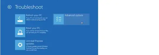 Advanced options enter image description here
