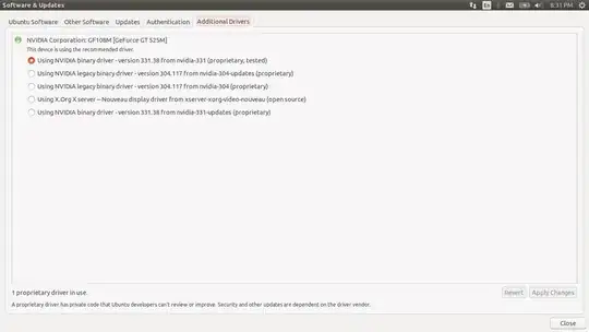 Already selected the option, while installation