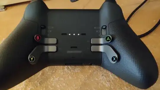 xbox elite underside button mappings