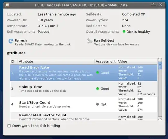 Disk utility example