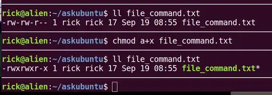 make script executable