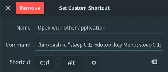 Screenshot of Settings