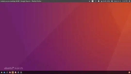 Not able to change wallpaper