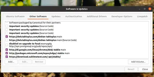 Software & Updates - Other Software