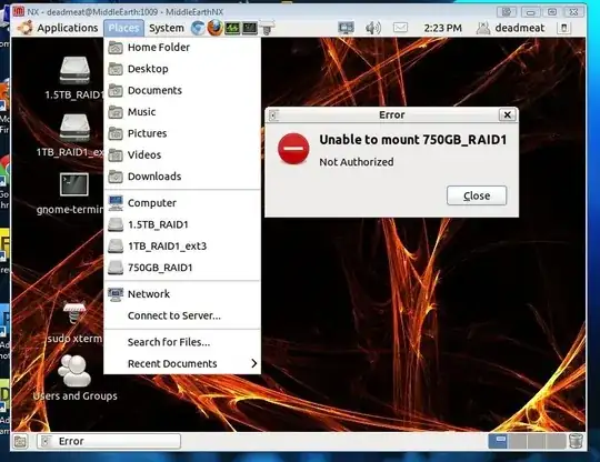 Screenshot: Unable to mount 750GB_RAID1