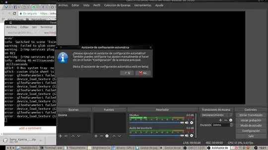 obs in Xubuntu 18.04