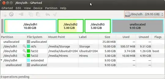 32GB USB Flash Drive GParted