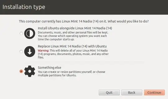 Choose installation type