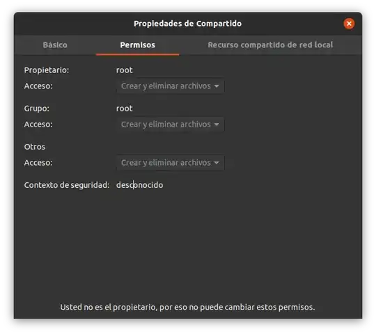 screenshot of permissions dialog in Nautilus