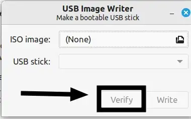 USB Image Writer (from mint)
