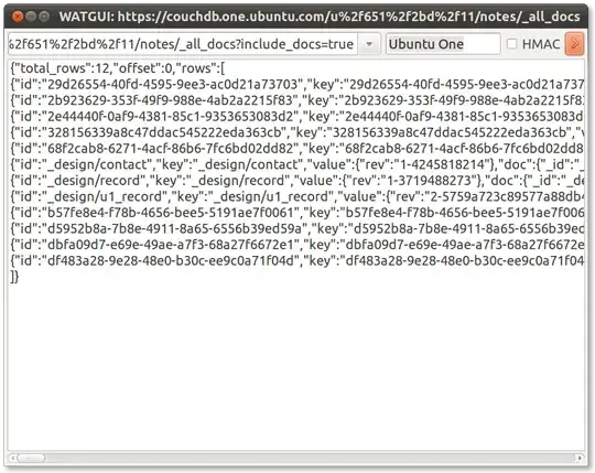 watgui looking at my notes couchdb