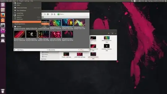sort by dialog in GwenView