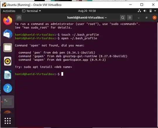 the command 'Open' not working on Ubuntu Terminal