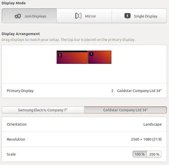 This is the 29" monitor
