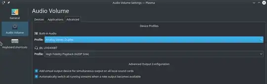 Audio volume advanced