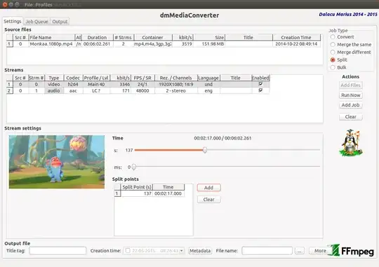 Split function example