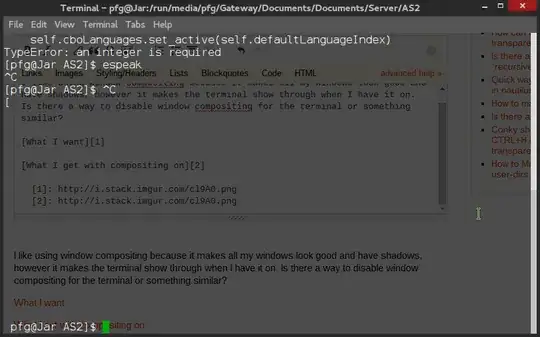 What I get with compositing on
