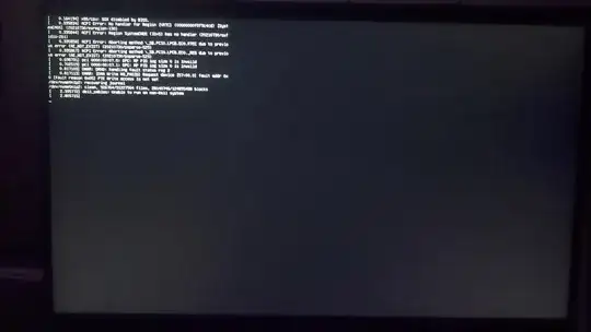 black screen error 1