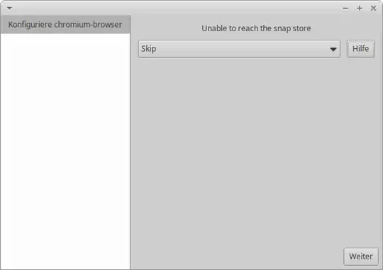 Unable to connect Snap Store