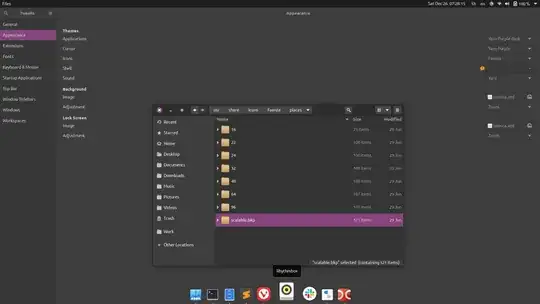 Faenza theme displays incorrect icons for Terminal, Rhythmbox, Files etc.