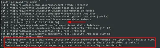 check the highlighted error