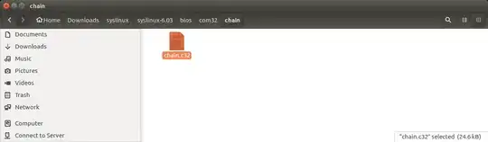 6) Download syslinux 6.03 and extract chain32 to Tails syslinux folder