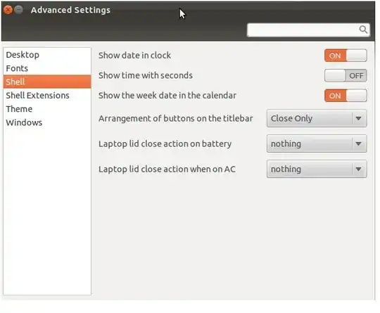 Advanced Settings Before