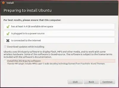 Ubuntu Installation page 2