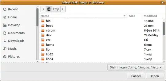 Select Disk Image to restore